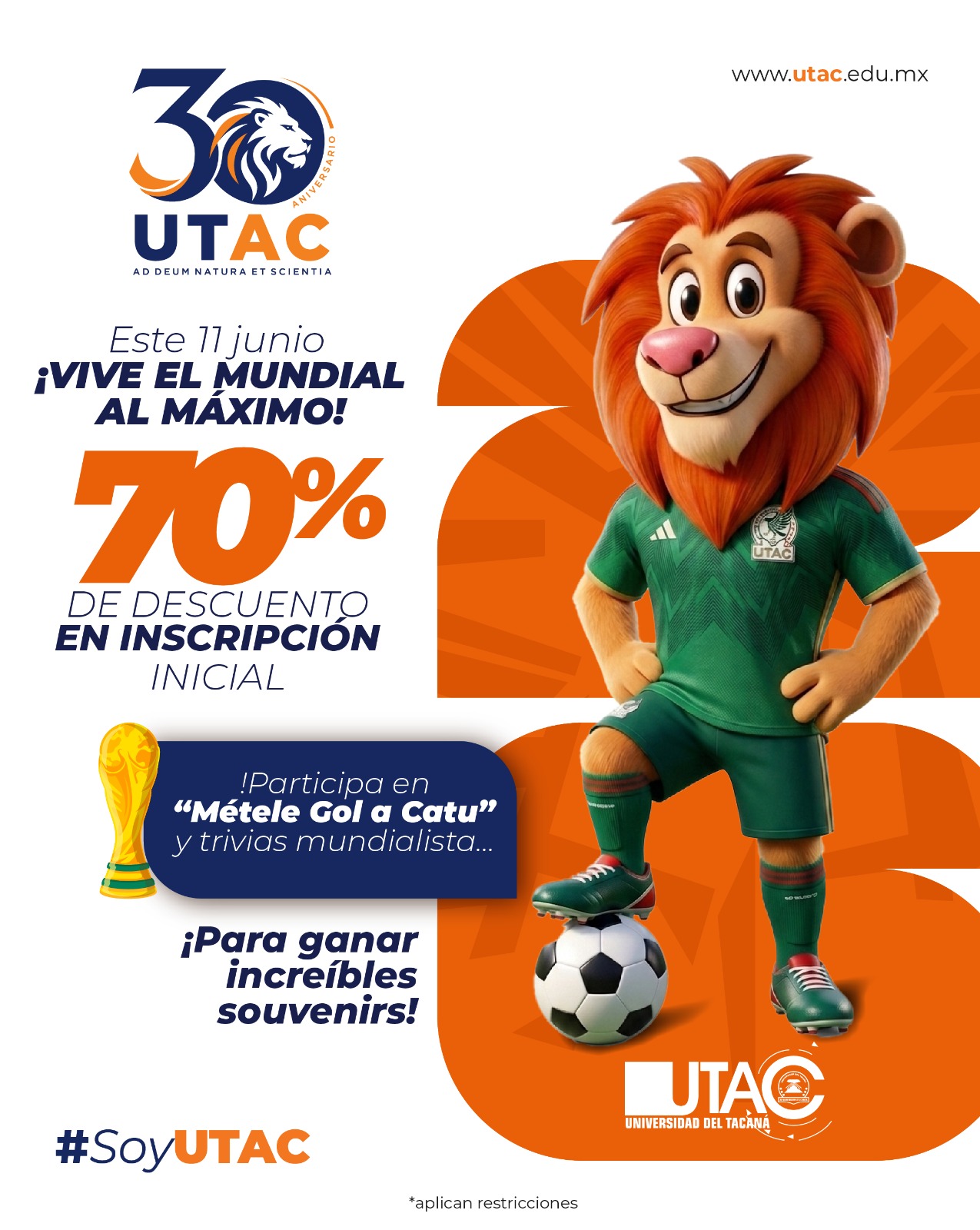 Promocional mundialista UTAC